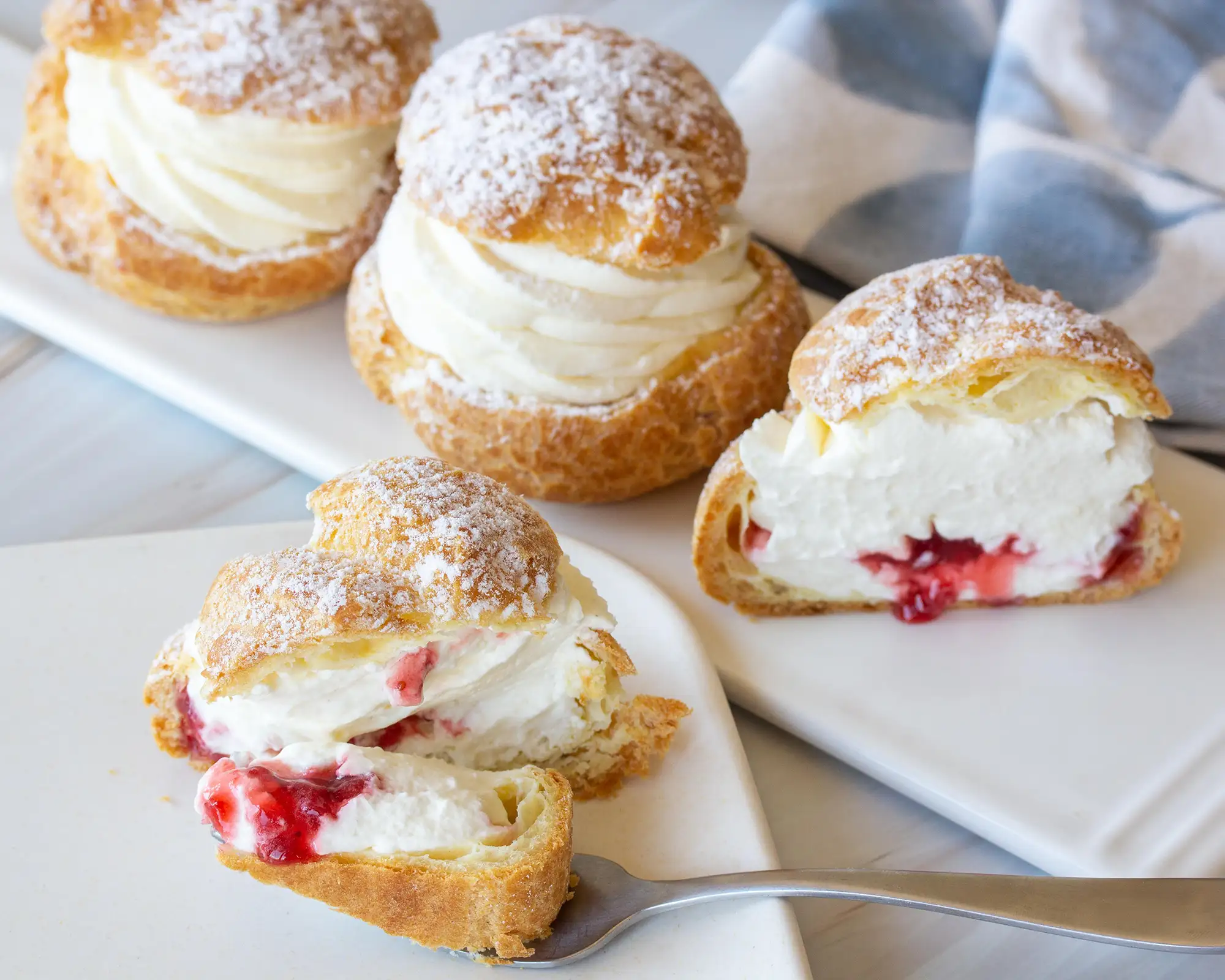 Les Moulins La Fayette | Chou à la fraise