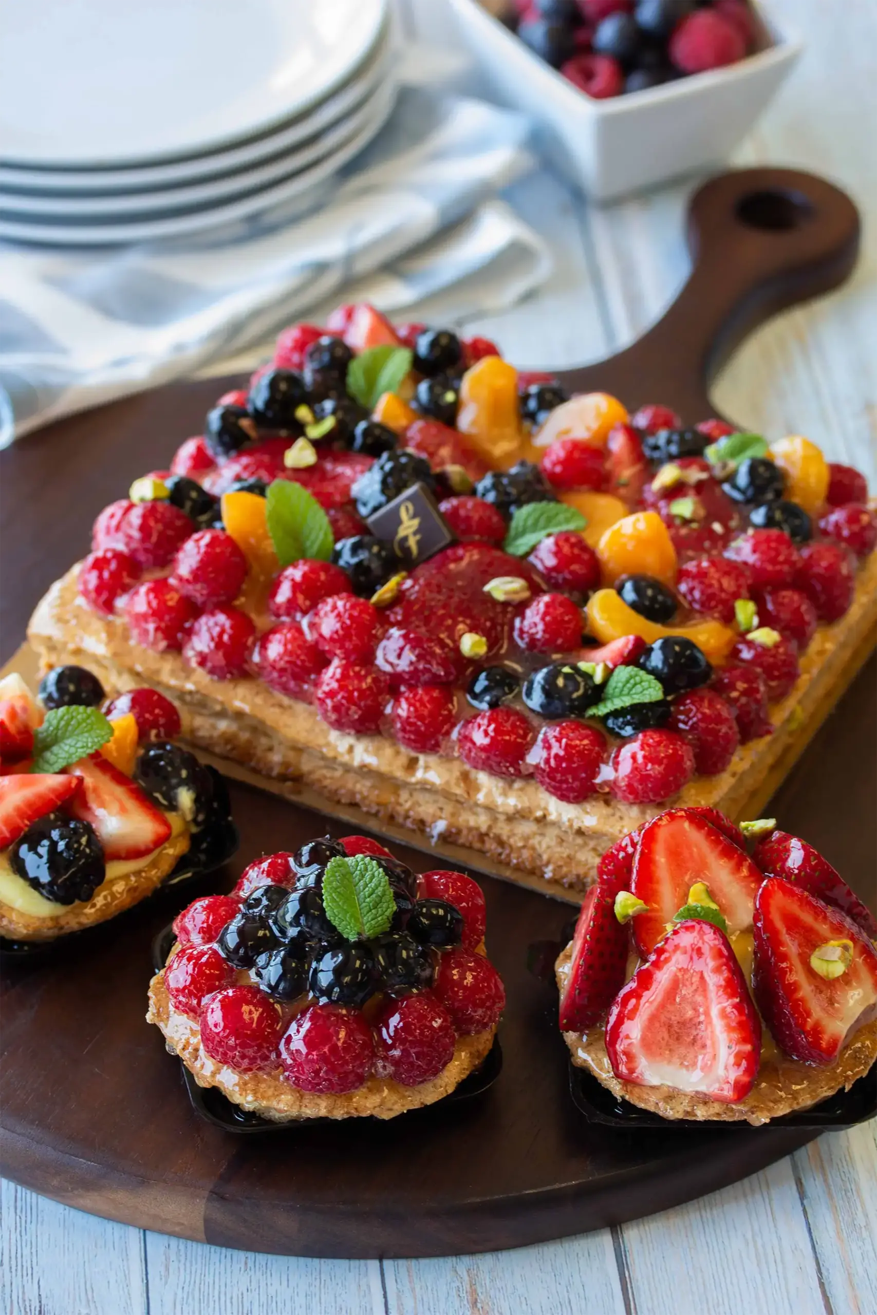 Les Moulins La Fayette | Tarte et tartelettes aux fruits
